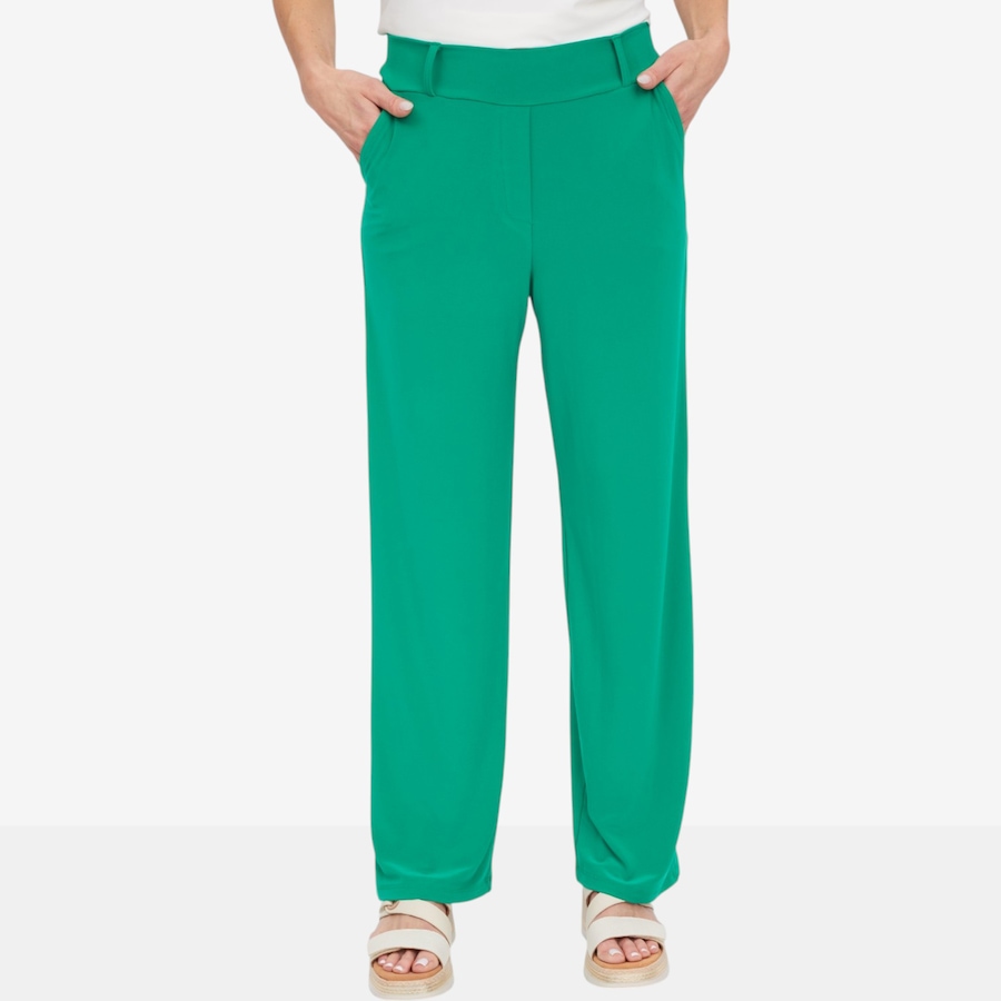 Image 125210_EMR.jpg, Product 125-210 / Price $79.99, Kim & Co. Deluxe Brazil Knit Katy Straight Leg Pant from Kim & Co. on TSC.ca's Fashion department