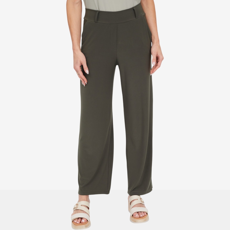Image 125210_KHA.jpg, Product 125-210 / Price $79.99, Kim & Co. Deluxe Brazil Knit Katy Straight Leg Pant from Kim & Co. on TSC.ca's Fashion department