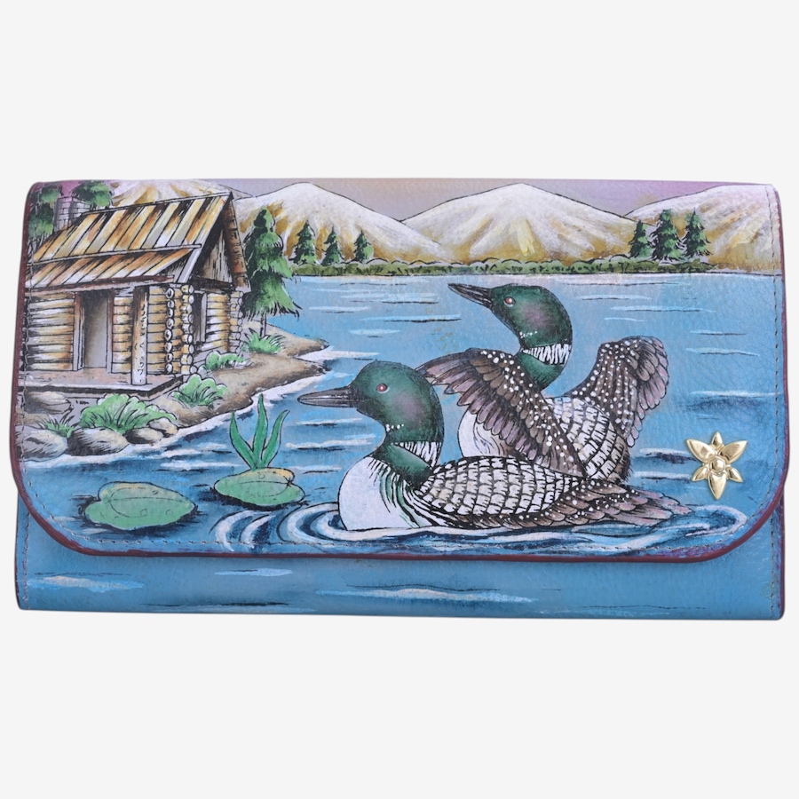Image 125219_HMOF.jpg, Product 125-219 / Price $140.00, Anuschka Accordion Flap Wallet from Anuschka Handbags  on TSC.ca's Fashion department