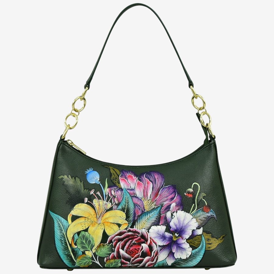 Image 125221_VINFL.jpg, Product 125-221 / Price $264.00, Anuschka Zip Top Shoulder Hobo from Anuschka Handbags  on TSC.ca's Fashion department