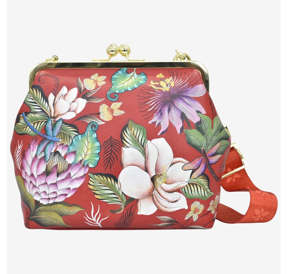 Image 125222_CRIGN.jpg, Product 125-222 / Price $179.99, Anuschka Medium Frame Crossbody from Anuschka Handbags on TSC.ca's Fashion department