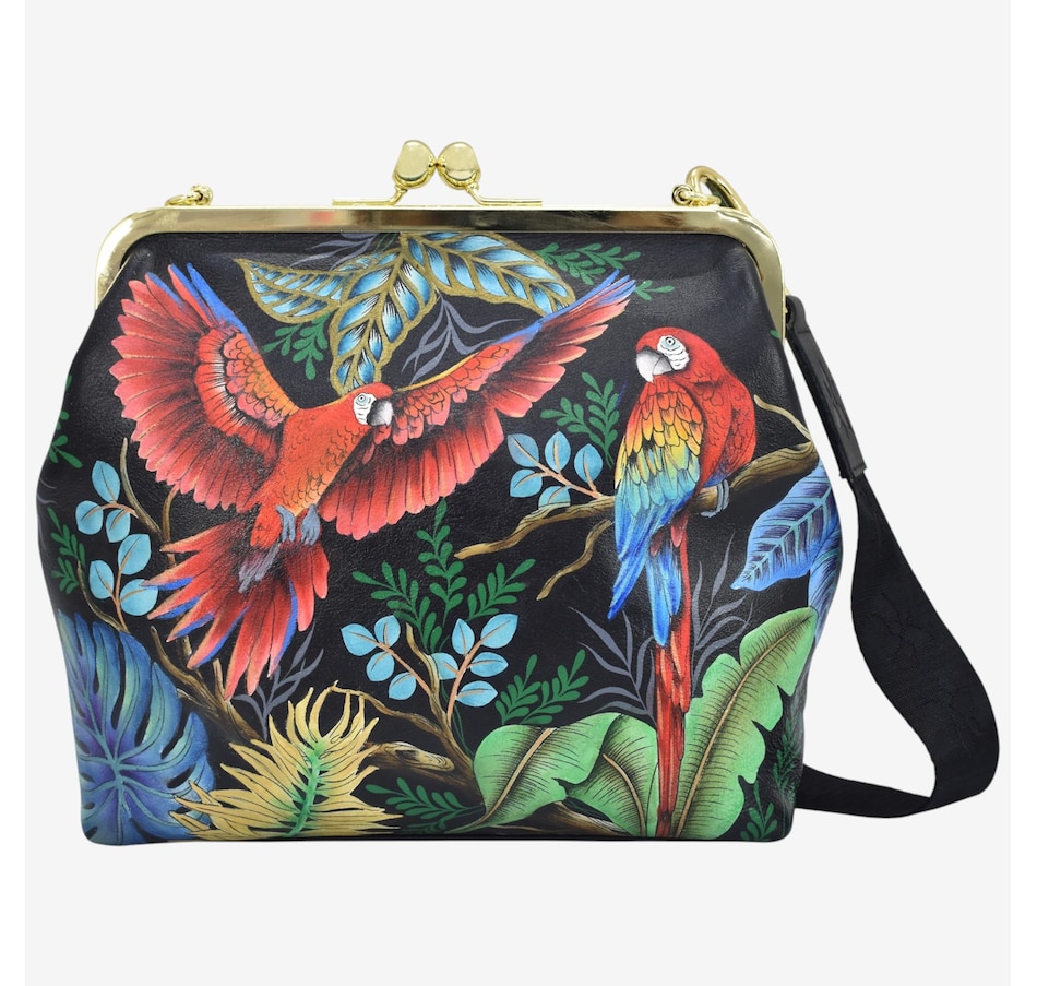 Image 125222_RAIBD.jpg, Product 125-222 / Price $179.99, Anuschka Medium Frame Crossbody from Anuschka Handbags on TSC.ca's Fashion department