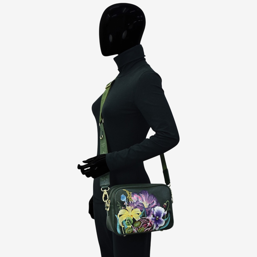 Image 125223_ALTMORE13.jpg, Product 125-223 / Price $306.00, Anuschka Twin Top Messenger Crossbody from Anuschka Handbags  on TSC.ca's Fashion department