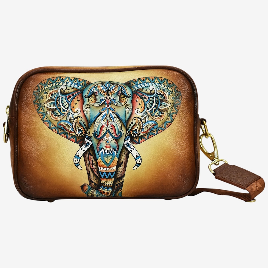 Image 125223_MNDLA.jpg, Product 125-223 / Price $306.00, Anuschka Twin Top Messenger Crossbody from Anuschka Handbags  on TSC.ca's Fashion department