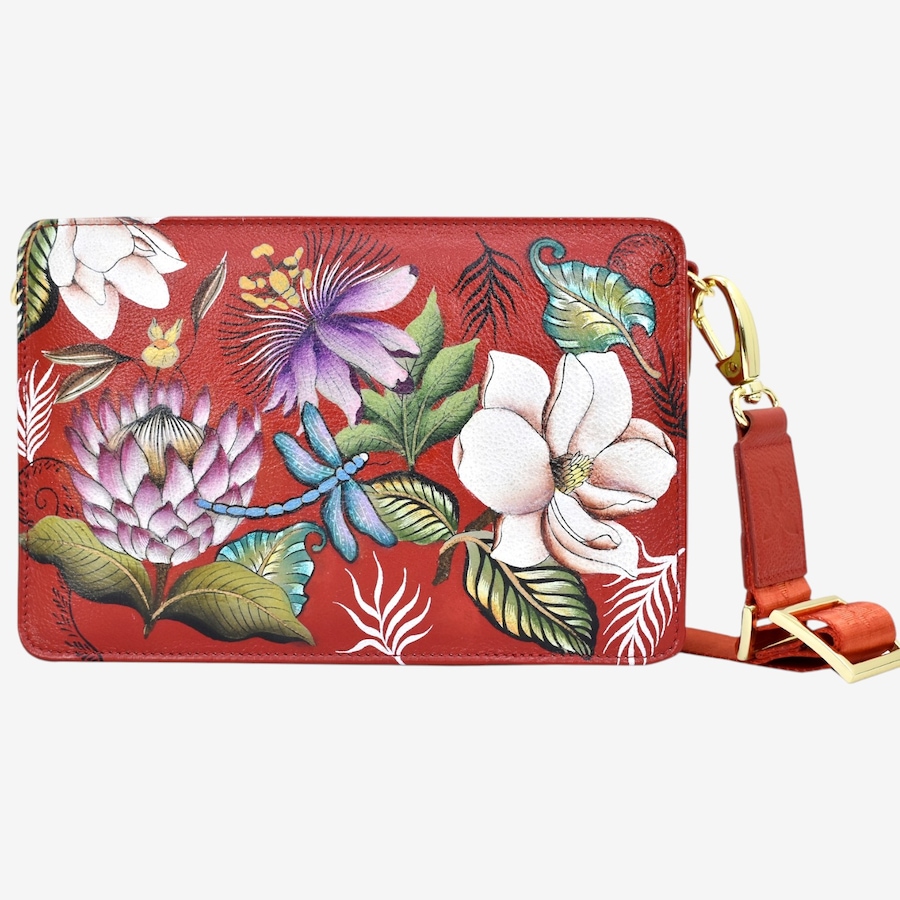 Image 125256_CRIGN.jpg, Product 125-256 / Price $306.00, Anuschka Triple Compartment Crossbody from Anuschka Handbags  on TSC.ca's Fashion department