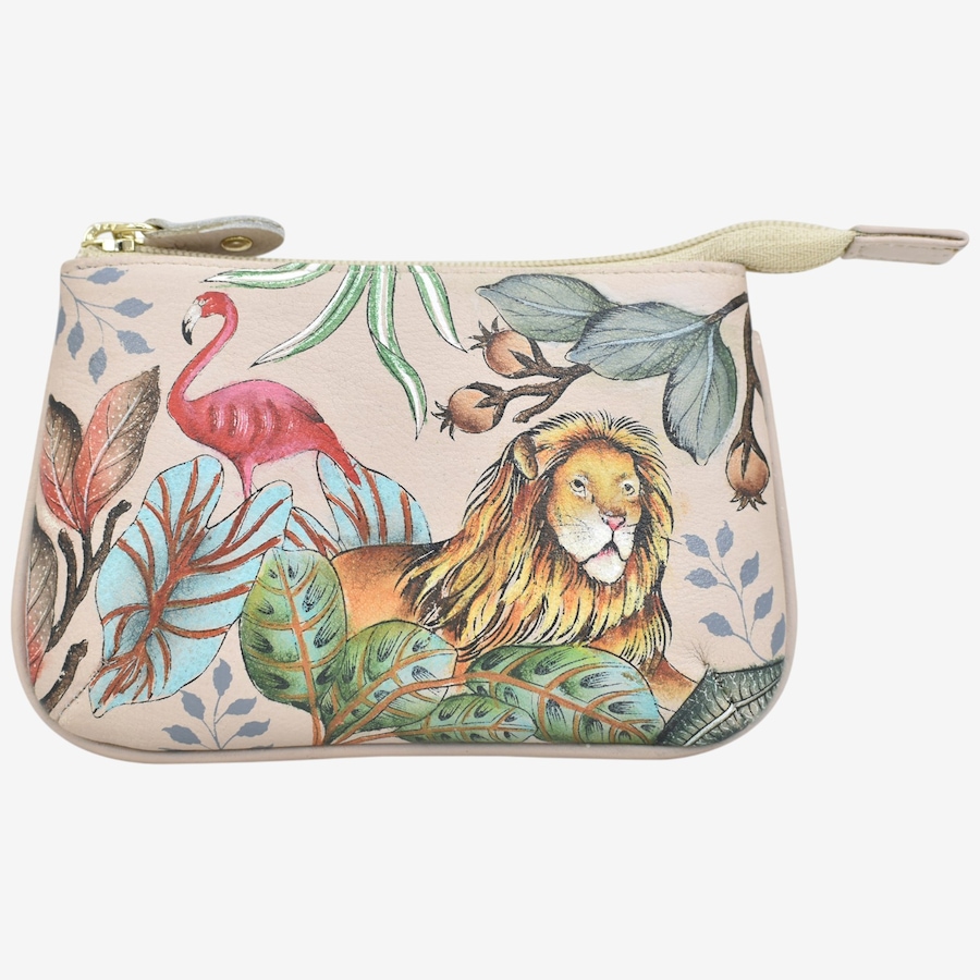 Image 125262_AFNAN.jpg, Product 125-262 / Price $68.00, Anuschka Medium Zip Pouch with Key Fobs from Anuschka Handbags  on TSC.ca's Fashion department