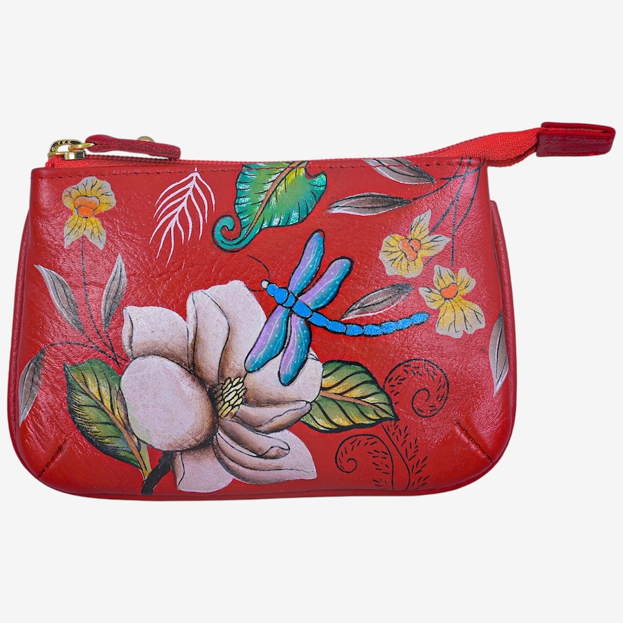 Image 125262_CRIGN.jpg, Product 125-262 / Price $68.00, Anuschka Medium Zip Pouch with Key Fobs from Anuschka Handbags  on TSC.ca's Fashion department