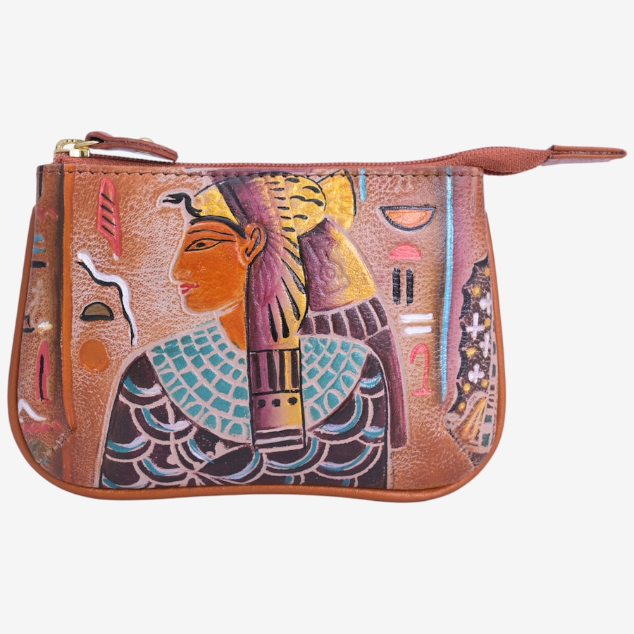 Image 125262_TLDEG.jpg, Product 125-262 / Price $68.00, Anuschka Medium Zip Pouch with Key Fobs from Anuschka Handbags  on TSC.ca's Fashion department
