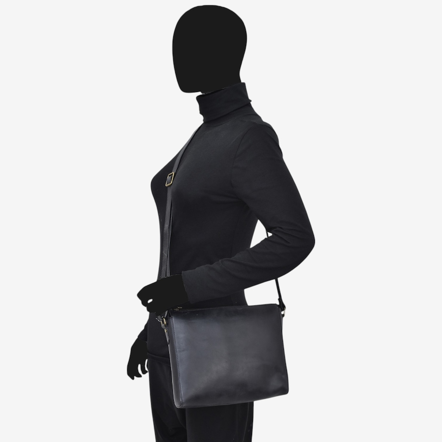 Image 125265_ALTMORE13.jpg, Product 125-265 / Price $174.00, Anuschka Heritage Leather Slim Medium Crossbody from Anuschka Handbags  on TSC.ca's Fashion department