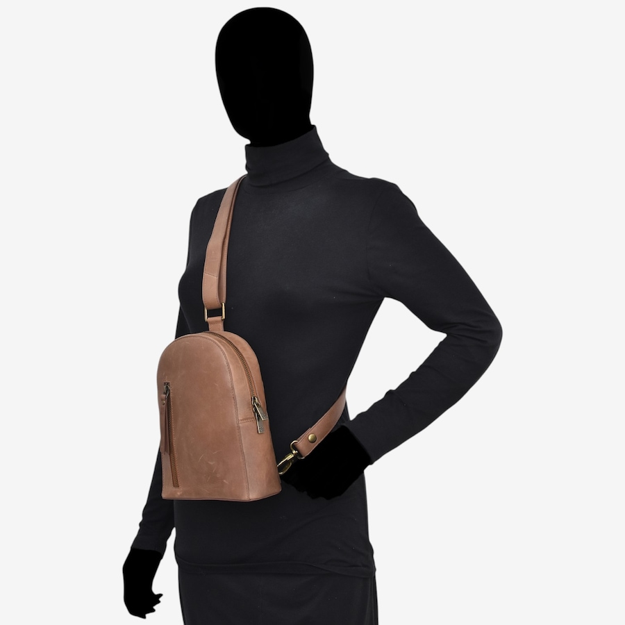 Image 125266_ALTMORE13.jpg, Product 125-266 / Price $230.00, Anuschka Heritage Leather Sling Bag from Anuschka Handbags on TSC.ca's Fashion department