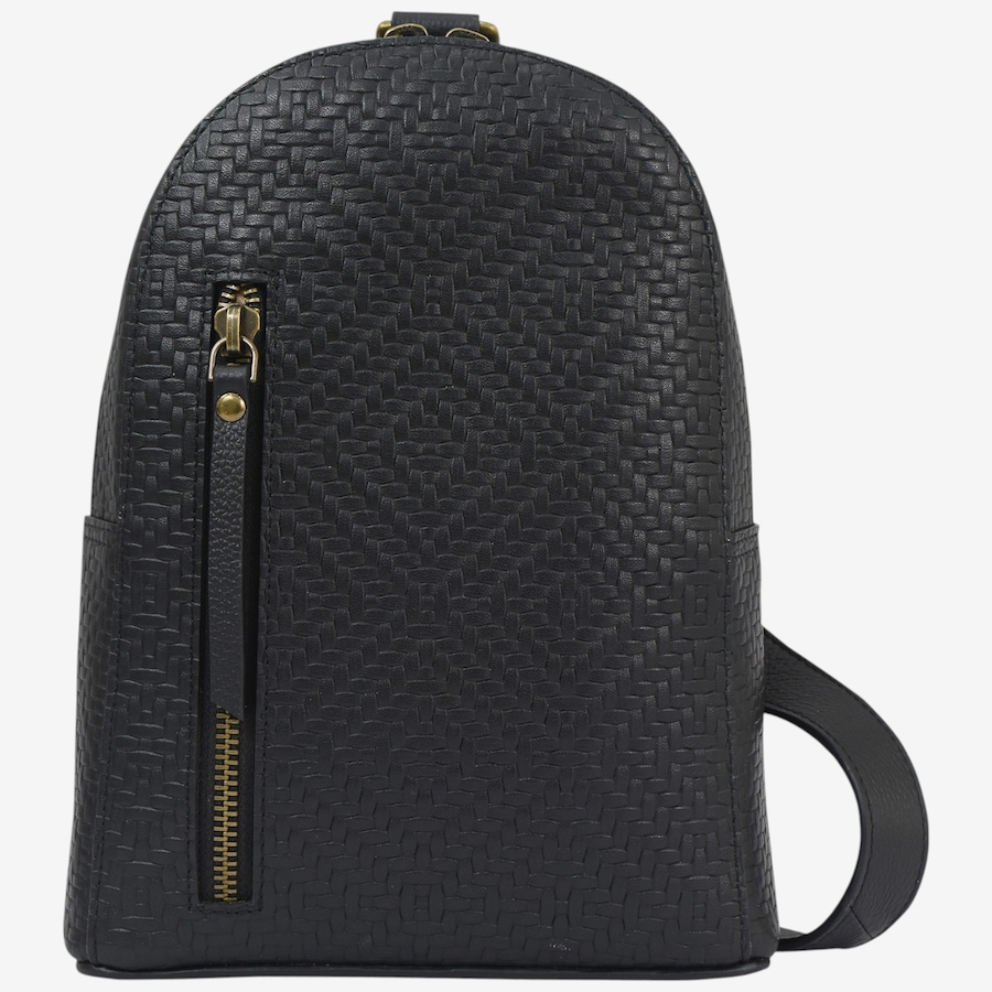 Image 125266_EMBLK.jpg, Product 125-266 / Price $230.00, Anuschka Heritage Leather Sling Bag from Anuschka Handbags on TSC.ca's Fashion department