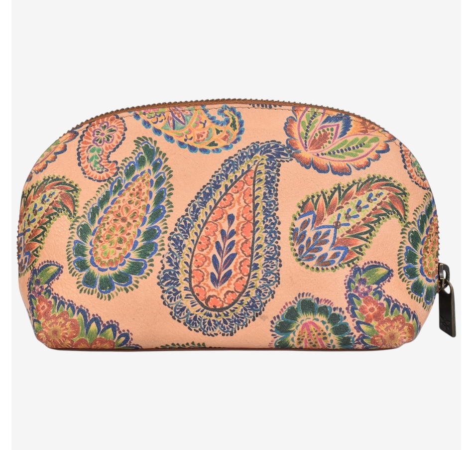 Image 125337_ALTMORE3.jpg, Product 125-337 / Price $82.00, Anuschka Heritage Leather Zippered Cosmetic Pouch from Anuschka Handbags on TSC.ca's Beauty department