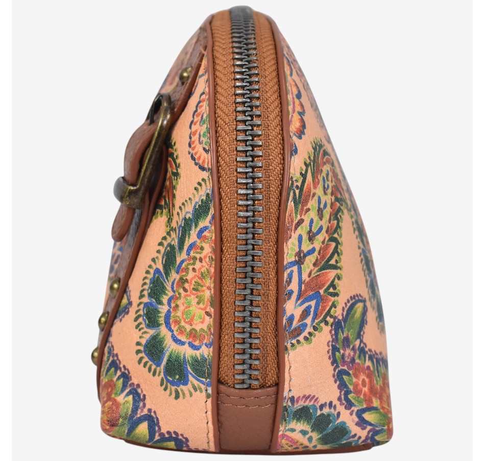 Image 125337_ALTMORE6.jpg, Product 125-337 / Price $82.00, Anuschka Heritage Leather Zippered Cosmetic Pouch from Anuschka Handbags on TSC.ca's Beauty department