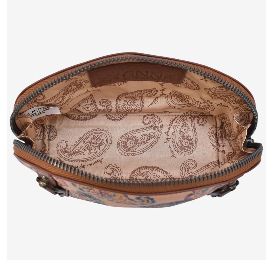Image 125337_ALTMORE9.jpg, Product 125-337 / Price $82.00, Anuschka Heritage Leather Zippered Cosmetic Pouch from Anuschka Handbags on TSC.ca's Beauty department