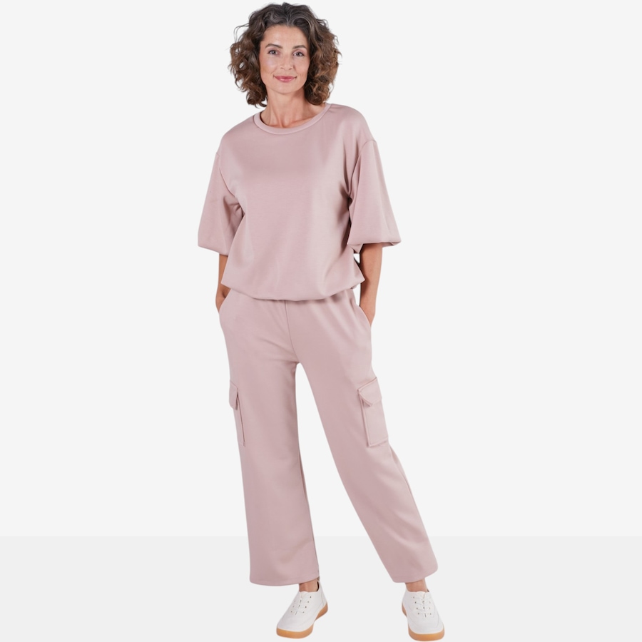 Image 125404_ALTMORE3.jpg, Product 125-404 / Price $74.99, M Made In Italy Knit Crew Neck Sweatshirt with Bubble Sleeve and Hem from M Made in Italy on TSC.ca's Fashion department