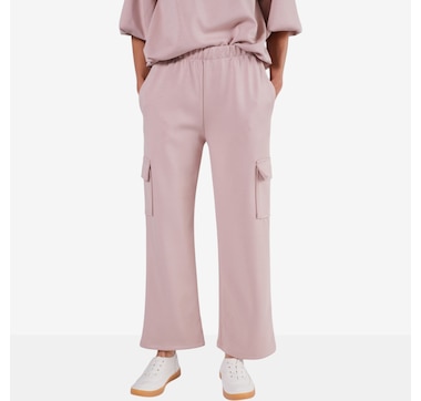 M Made In Italy Knit Pull-On Sweatpants