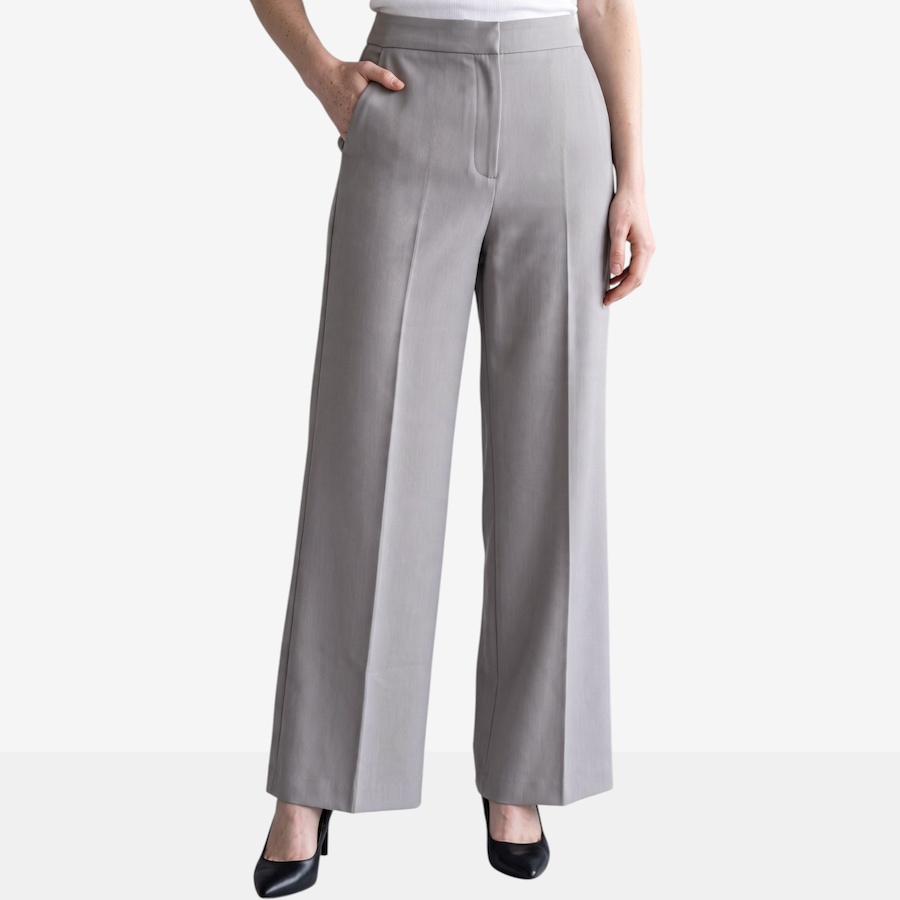 Image 125423_GRY.jpg, Product 125-423 / Price $79.00, ELLE Tailored Pant from ELLE on TSC.ca's Fashion department