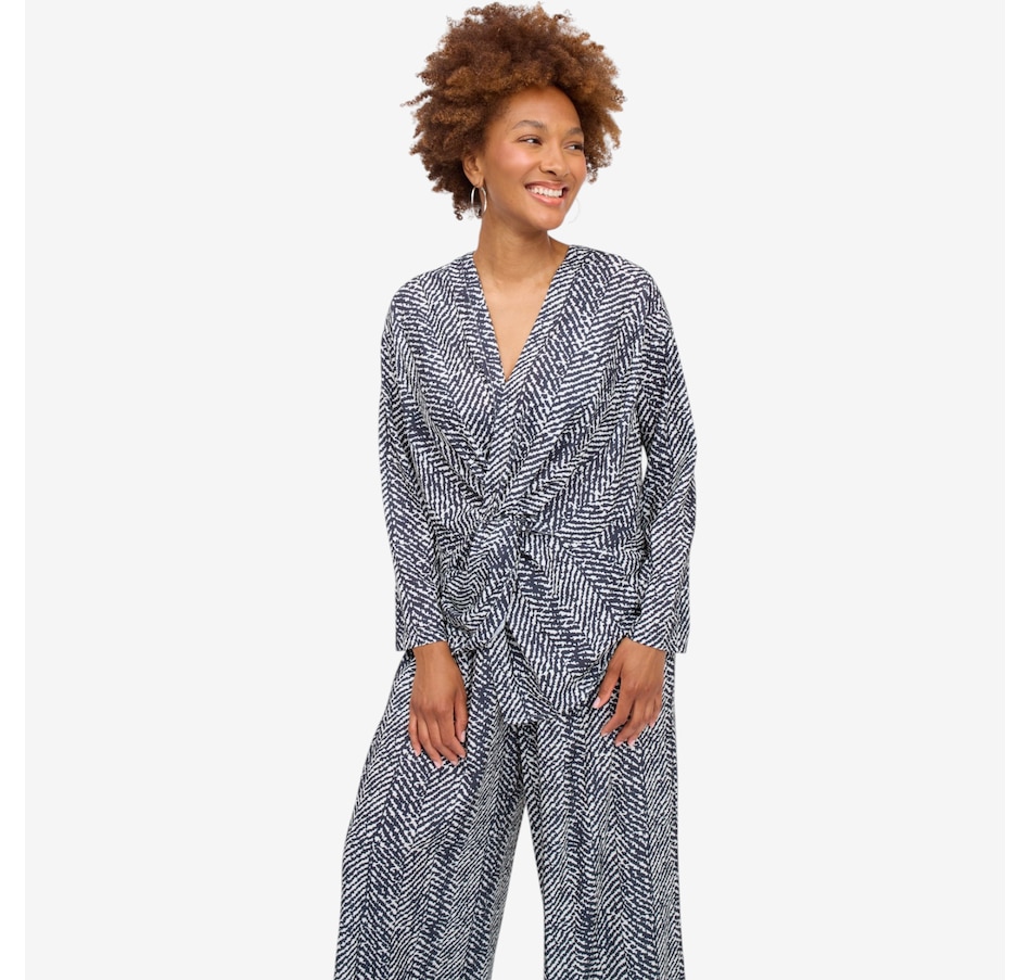 Image 125666_ZEB.jpg, Product 125-666 / Price $89.99, Brian Bailey Knot Detail Tunic with Cami from Brian Bailey on TSC.ca's Fashion department