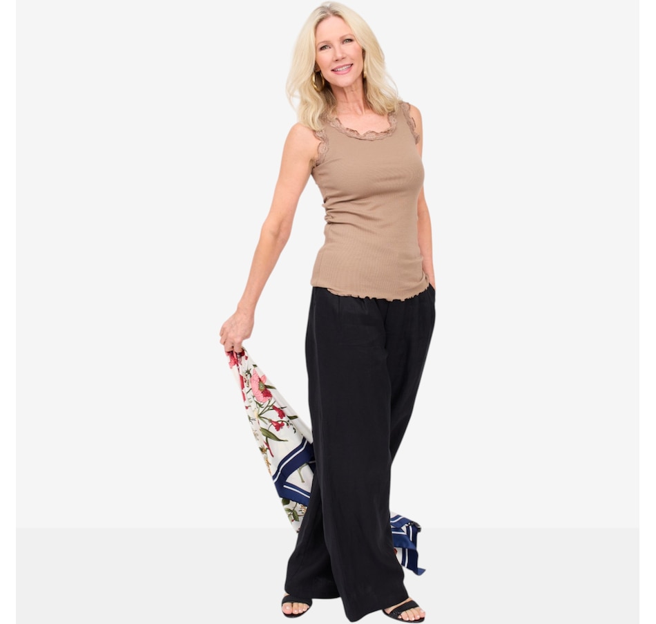 Image 125668_ALTMORE2.jpg, Product 125-668 / Price $59.99, Brian Bailey Lace Trim Tank Top from Brian Bailey on TSC.ca's Fashion department