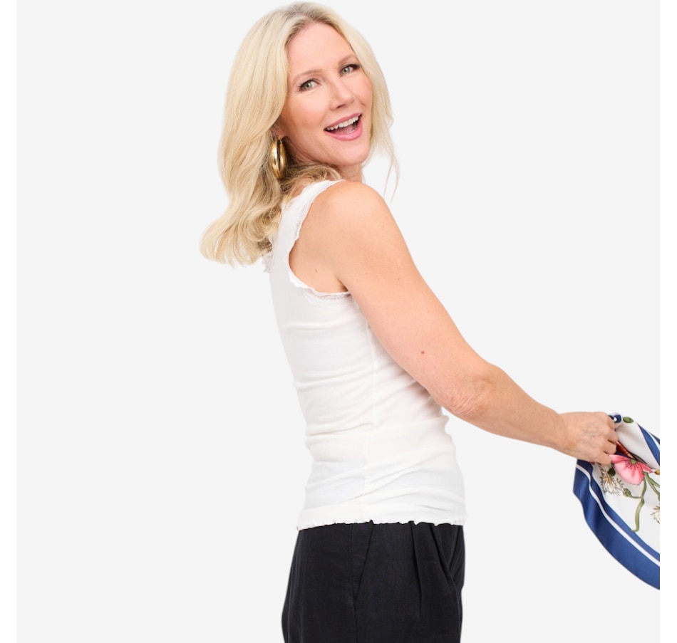 Image 125668_ALTMORE7.jpg, Product 125-668 / Price $59.99, Brian Bailey Lace Trim Tank Top from Brian Bailey on TSC.ca's Fashion department