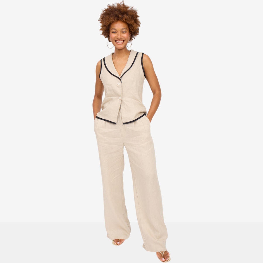 Image 125670_ALTMORE2.jpg, Product 125-670 / Price $79.88, Brian Bailey Wide Leg Linen Pant from Brian Bailey on TSC.ca's Fashion department