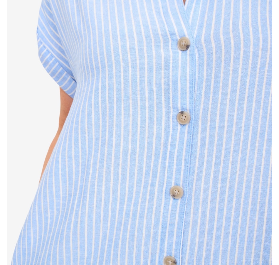 Image 125672_ALTMORE4.jpg, Product 125-672 / Price $165.00, Brian Bailey Linen Short Sleeve Shirt Dress from Brian Bailey on TSC.ca's Fashion department