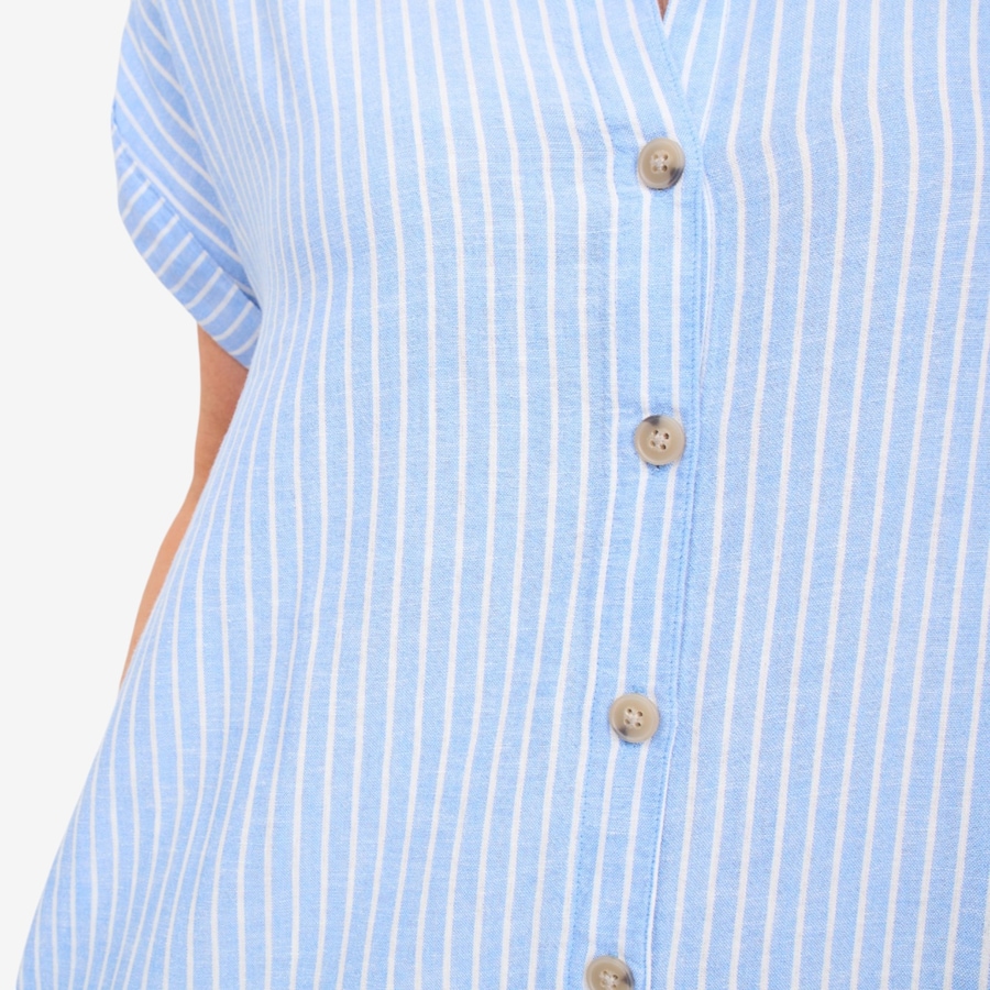 Image 125672_ALTMORE4.jpg, Product 125-672 / Price $195.00, Brian Bailey Linen Short Sleeve Shirt Dress from Brian Bailey on TSC.ca's Fashion department