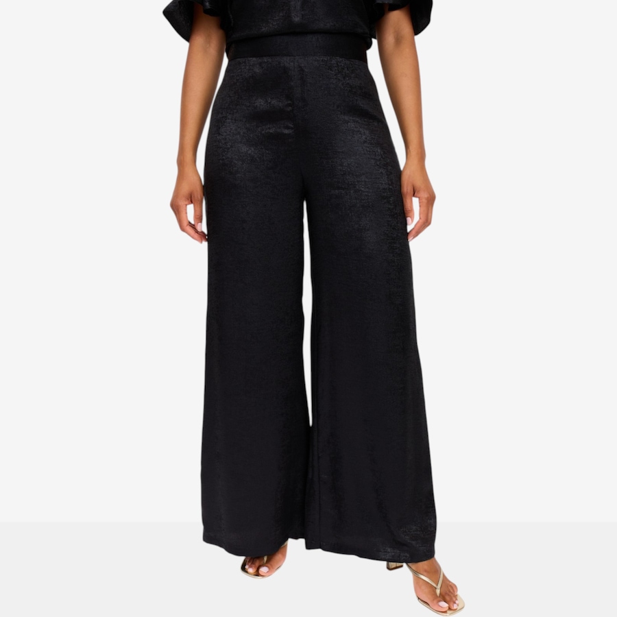 Image 125675_BLK.jpg, Product 125-675 / Price $130.00, Brian Bailey Flowy Metallic Pants from Brian Bailey on TSC.ca's Fashion department