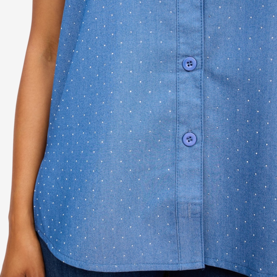Image 125677_ALTMORE2.jpg, Product 125-677 / Price $80.00, Brian Bailey Sleeveless Button Down Shirt with Heat Set Crystals from Brian Bailey on TSC.ca's Fashion department