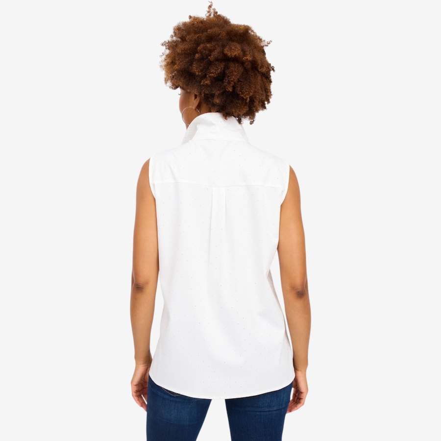 Image 125677_ALTMORE5.jpg, Product 125-677 / Price $80.00, Brian Bailey Sleeveless Button Down Shirt with Heat Set Crystals from Brian Bailey on TSC.ca's Fashion department