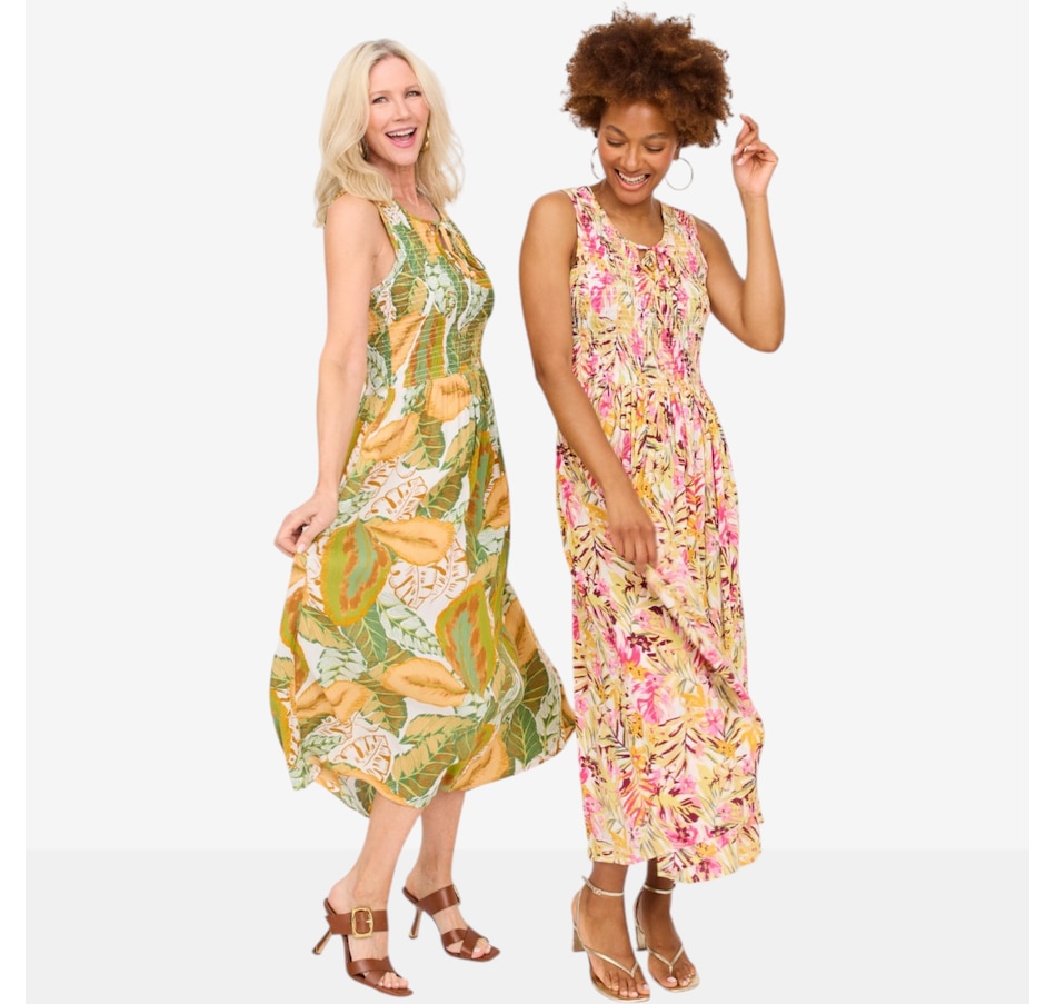 Image 125679_ALTMORE4.jpg, Product 125-679 / Price $110.00, Brian Bailey Printed Smocked Dress from Brian Bailey on TSC.ca's Fashion department