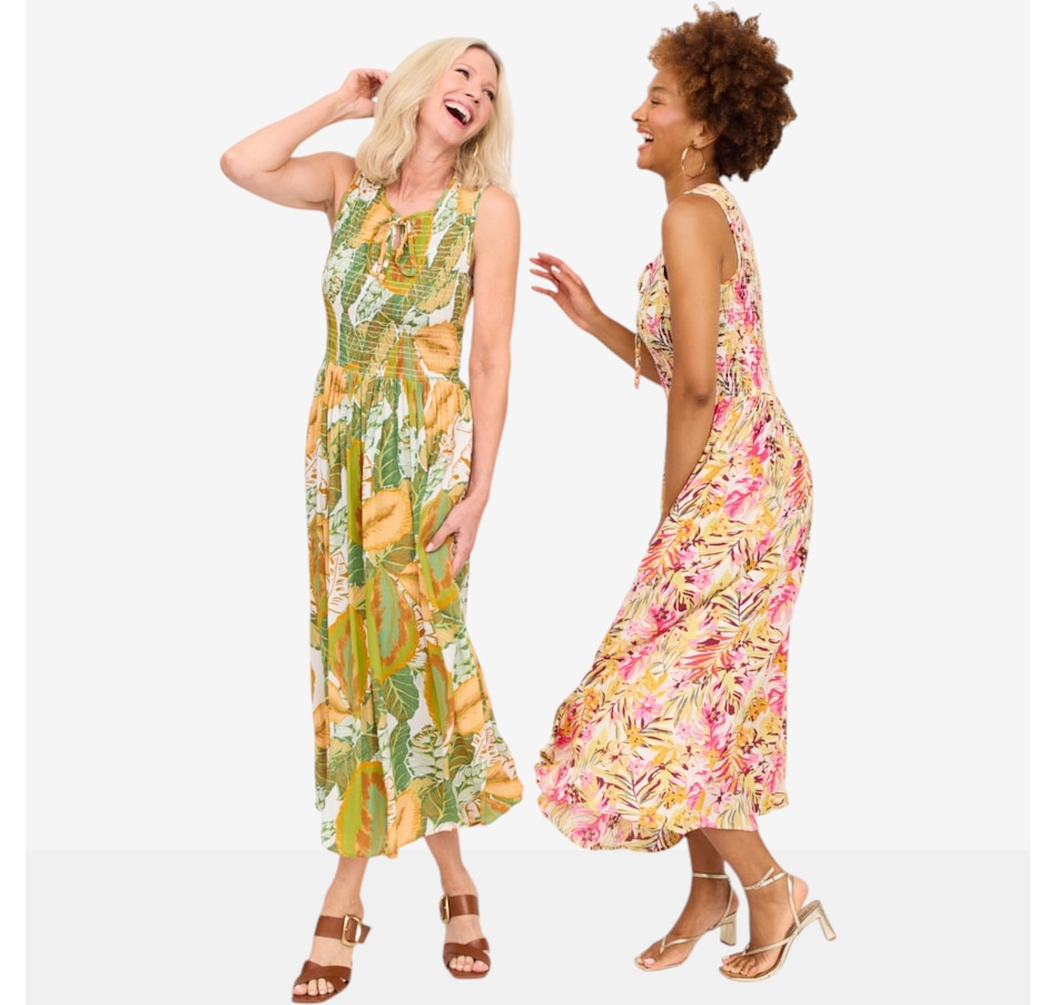 Image 125679_ALTMORE5.jpg, Product 125-679 / Price $110.00, Brian Bailey Printed Smocked Dress from Brian Bailey on TSC.ca's Fashion department