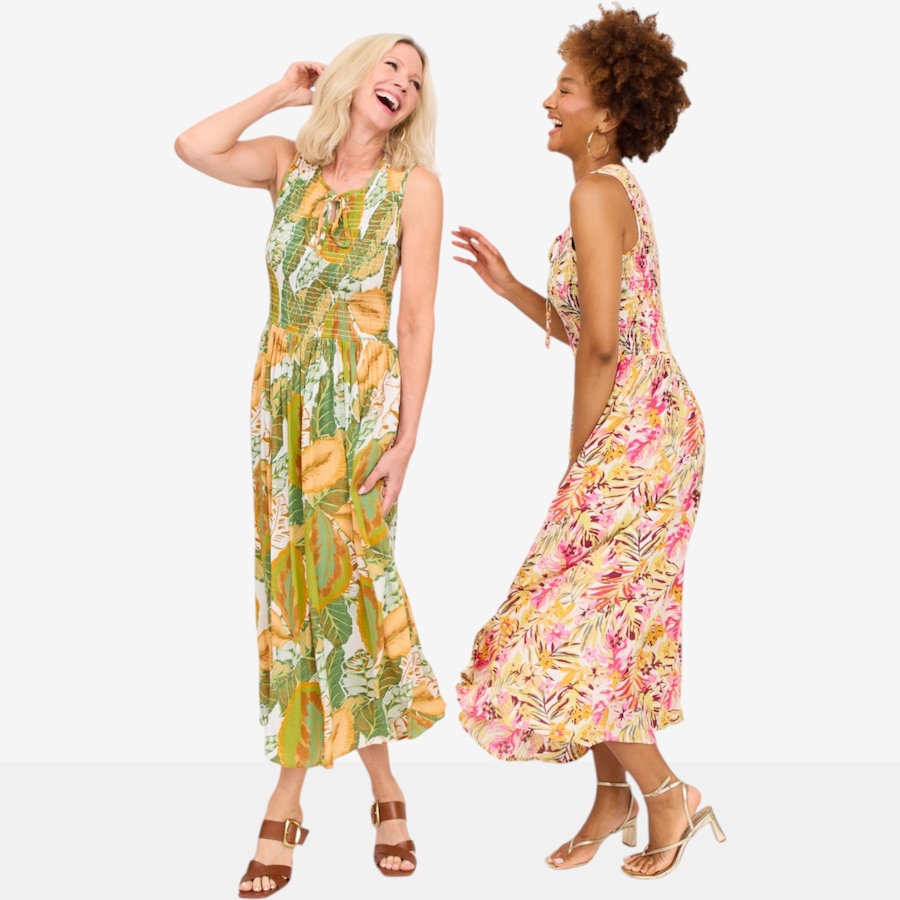 Image 125679_ALTMORE5.jpg, Product 125-679 / Price $69.88, Brian Bailey Printed Smocked Dress from Brian Bailey on TSC.ca's Fashion department