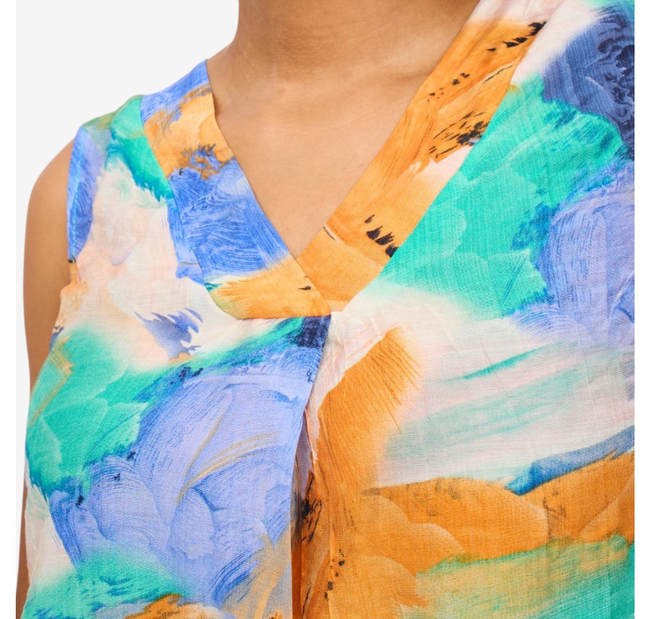 Image 125681_ALTMORE1.jpg, Product 125-681 / Price $90.00, Brian Bailey Printed Sleeveless Top from Brian Bailey on TSC.ca's Fashion department
