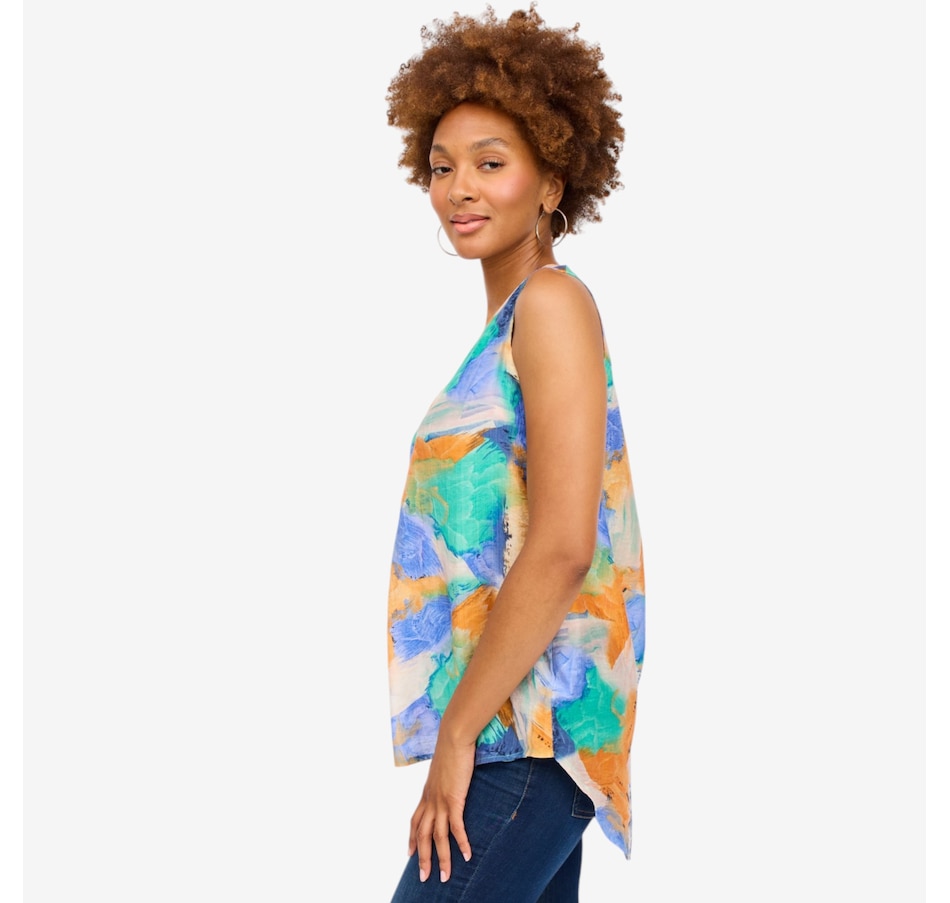 Image 125681_ALTMORE2.jpg, Product 125-681 / Price $90.00, Brian Bailey Printed Sleeveless Top from Brian Bailey on TSC.ca's Fashion department