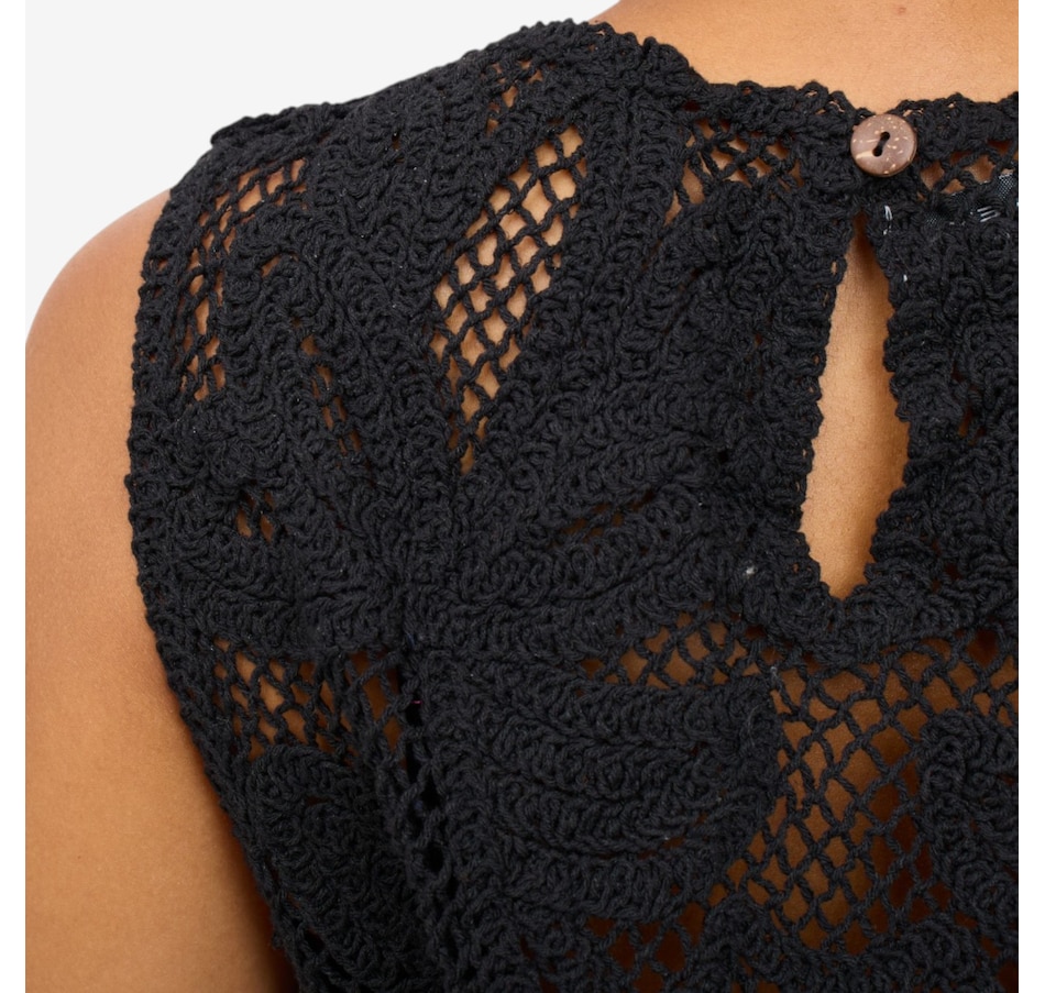Image 125682_ALTMORE1.jpg, Product 125-682 / Price $125.00, Brian Bailey Crochet Lace Sleeveless Top from Brian Bailey on TSC.ca's Fashion department