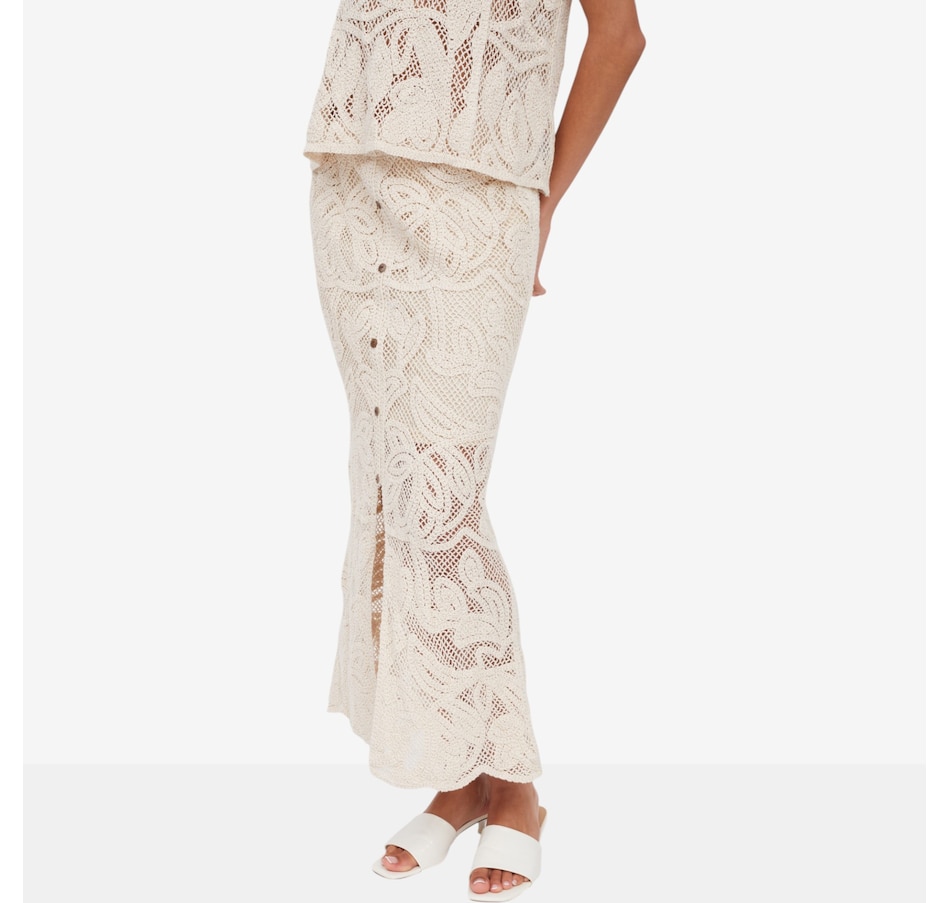 Image 125683_ALTMORE10.jpg, Product 125-683 / Price $175.00, Brian Bailey Crochet Lace Skirt from Brian Bailey on TSC.ca's Fashion department