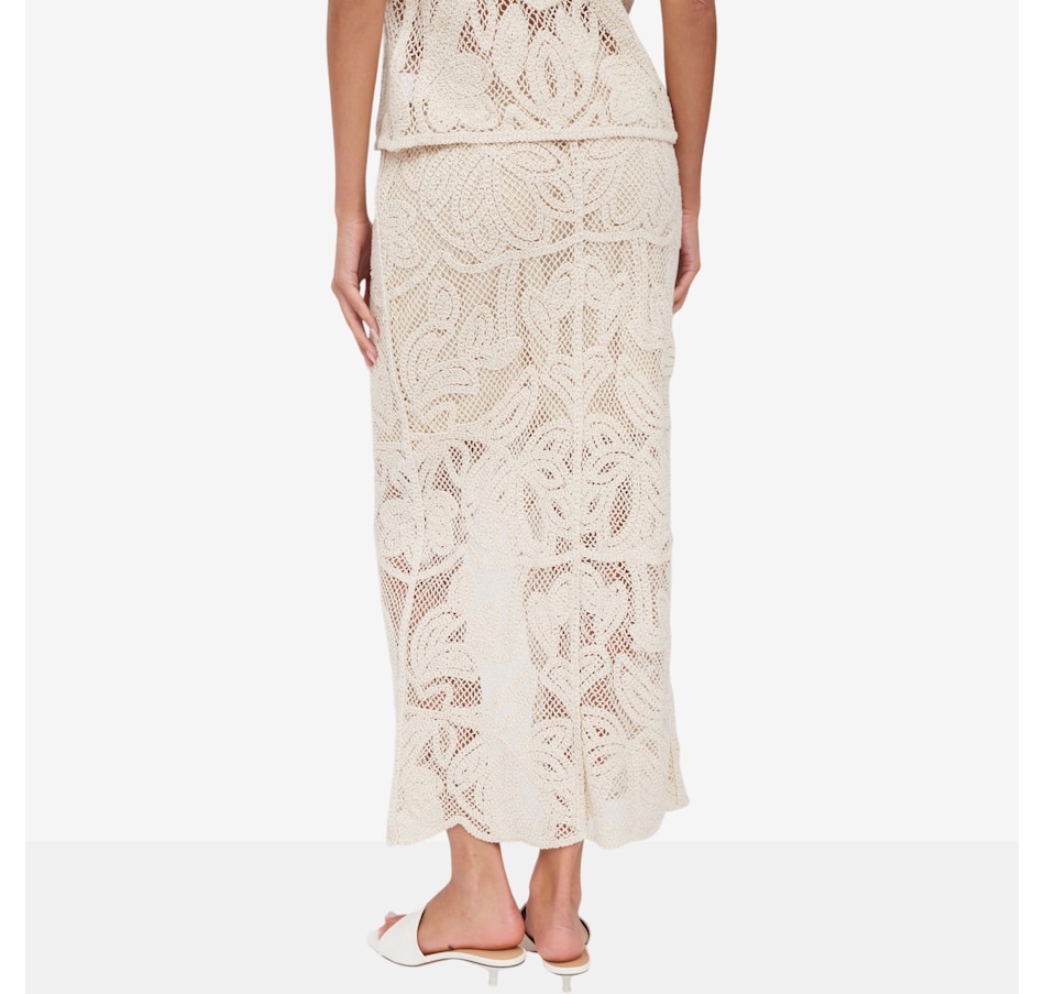 Image 125683_ALTMORE11.jpg, Product 125-683 / Price $175.00, Brian Bailey Crochet Lace Skirt from Brian Bailey on TSC.ca's Fashion department