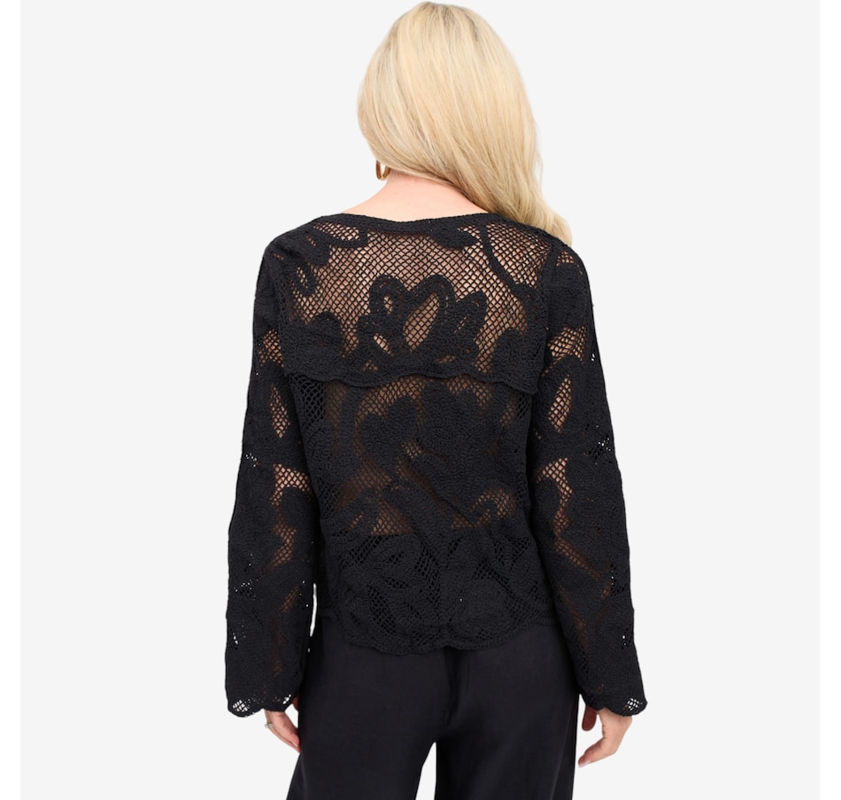 Image 125684_ALTMORE10.jpg, Product 125-684 / Price $190.00, Brian Bailey Crochet Lace Cardigan from Brian Bailey on TSC.ca's Fashion department