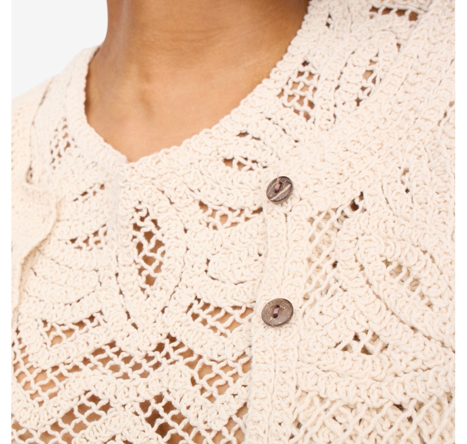 Image 125684_ALTMORE5.jpg, Product 125-684 / Price $190.00, Brian Bailey Crochet Lace Cardigan from Brian Bailey on TSC.ca's Fashion department