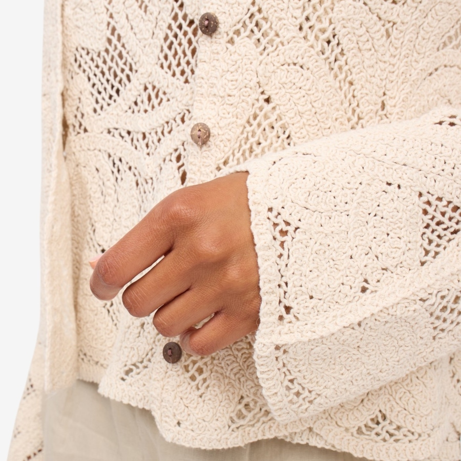Image 125684_ALTMORE6.jpg, Product 125-684 / Price $190.00, Brian Bailey Crochet Lace Cardigan from Brian Bailey on TSC.ca's Fashion department