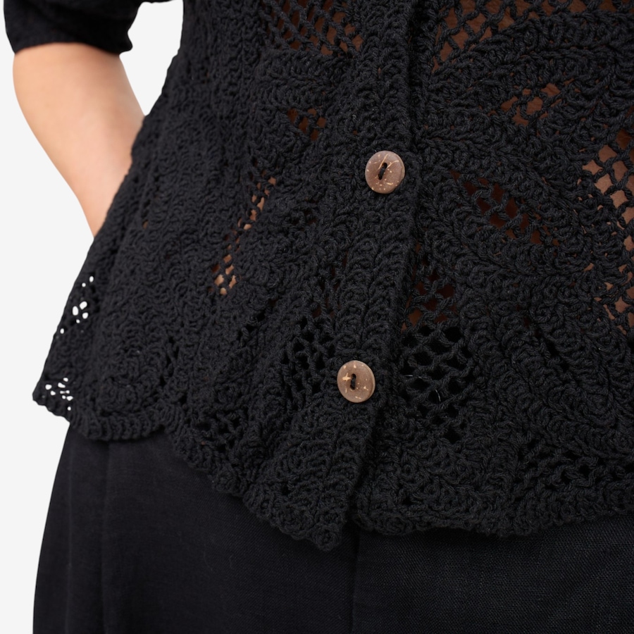 Image 125684_ALTMORE7.jpg, Product 125-684 / Price $190.00, Brian Bailey Crochet Lace Cardigan from Brian Bailey on TSC.ca's Fashion department