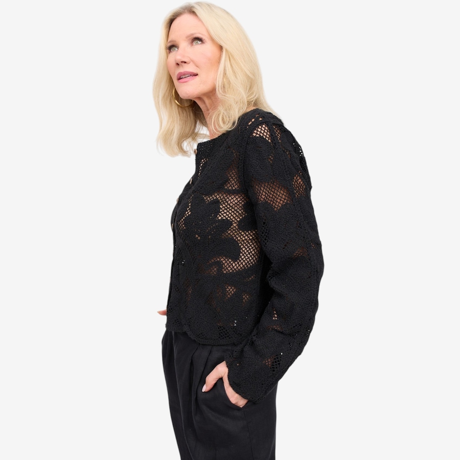 Image 125684_ALTMORE8.jpg, Product 125-684 / Price $190.00, Brian Bailey Crochet Lace Cardigan from Brian Bailey on TSC.ca's Fashion department