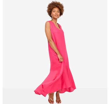 Brian Bailey Sleeveless V-Neck Flared Dress
