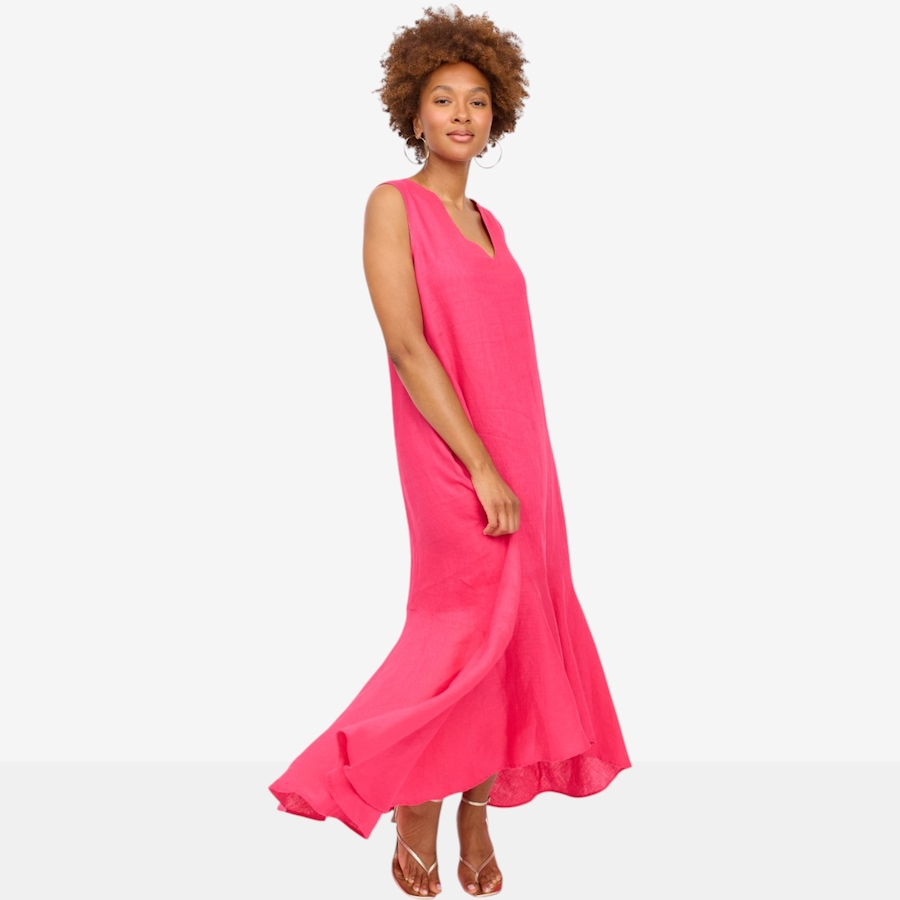 Image 125686_FUS.jpg, Product 125-686 / Price $225.00, Brian Bailey Sleeveless V-Neck Flared Dress from Brian Bailey on TSC.ca's Fashion department