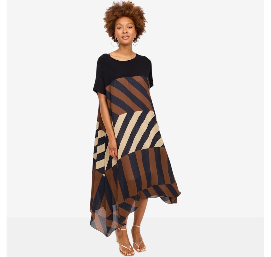 Image 125687_BLOSS.jpg, Product 125-687 / Price $135.00, Brian Bailey Gia Printed Dress from Brian Bailey on TSC.ca's Fashion department