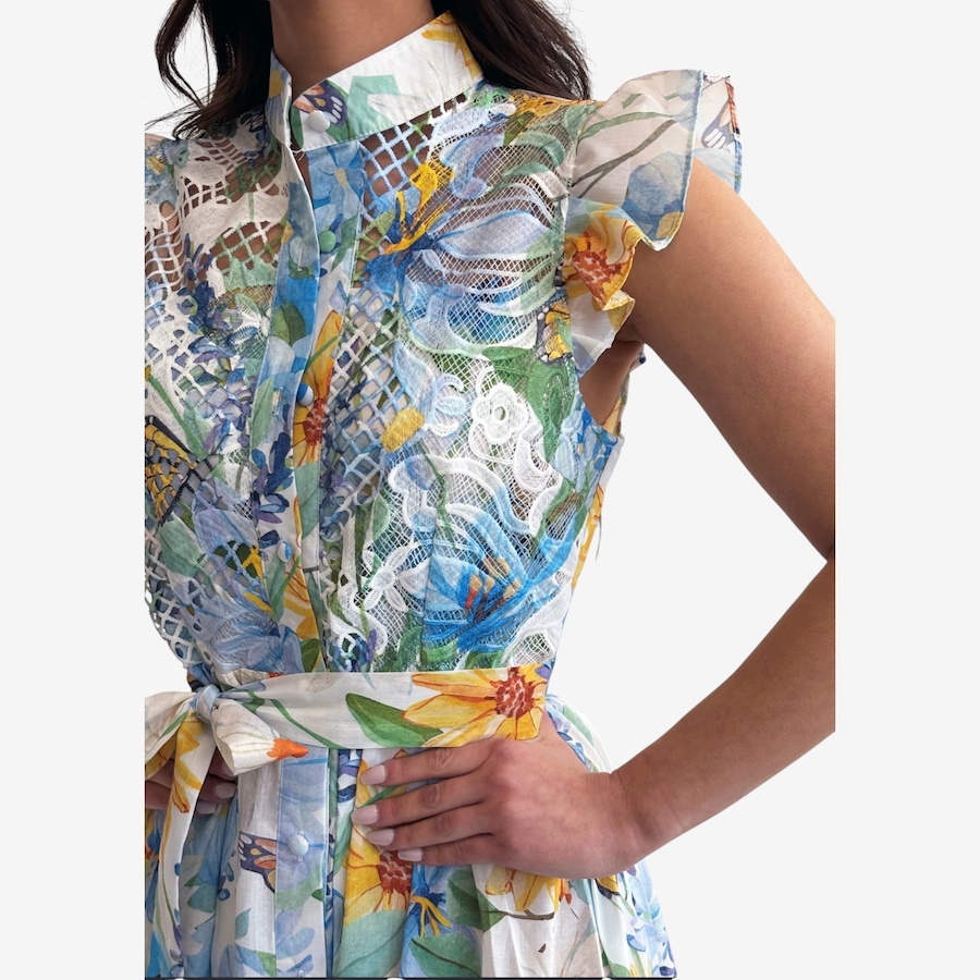 Image 125709_ALTMORE3.jpg, Product 125-709 / Price $139.88, Katherine Karambelas Ruffle Sleeve Maxi Dress from Katherine Karambelas on TSC.ca's Fashion department