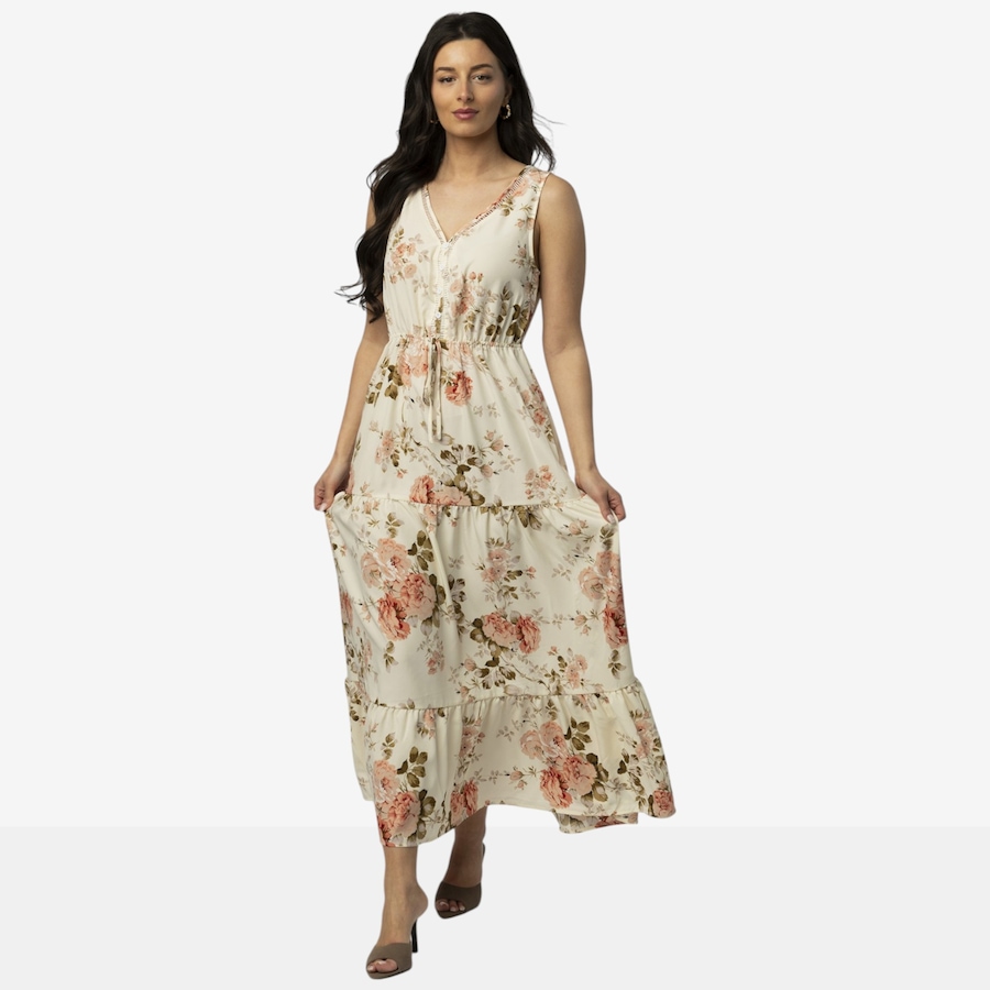 Image 125711_CRM.jpg, Product 125-711 / Price $79.88, Katherine Karambelas Sleeveless Maxi Dress from Katherine Karambelas on TSC.ca's Fashion department