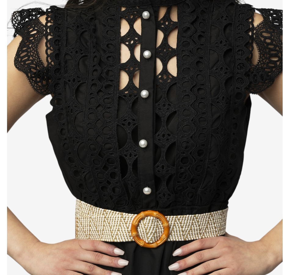 Image 125712_ALTMORE1.jpg, Product 125-712 / Price $270.00, Katherine Karambelas Sleeveless Lace Maxi Dress from Katherine Karambelas on TSC.ca's Fashion department