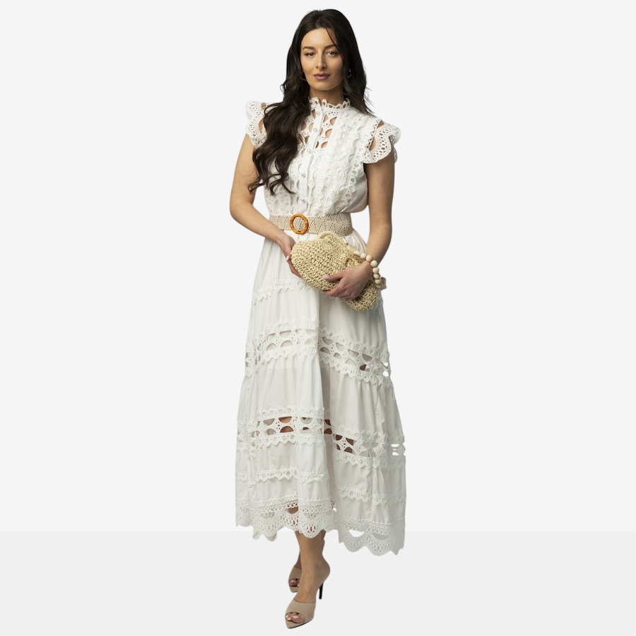 Image 125725_ALTMORE1.jpg, Product 125-725 / Price $49.88, Katherine Karambelas Woven Clutch with Removable Beaded Handle from Katherine Karambelas on TSC.ca's Fashion department